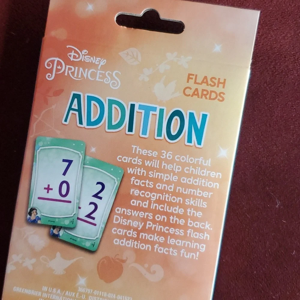 Addition,‎ Subtraction, Multiplication Flashcards